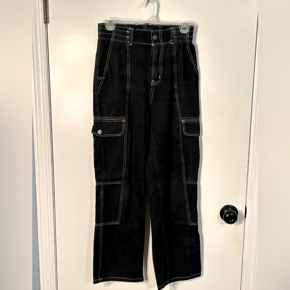 RSQ Teen/kids Cargo Pants, Black Size Small